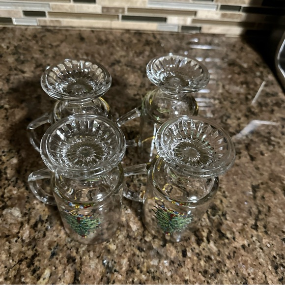 Spode Christmas Tree Irish Coffee Mugs Set of 4 - Vintage!!! - Picture 11 of 16